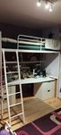 Łóżko na antresoli piętrowe Ikea