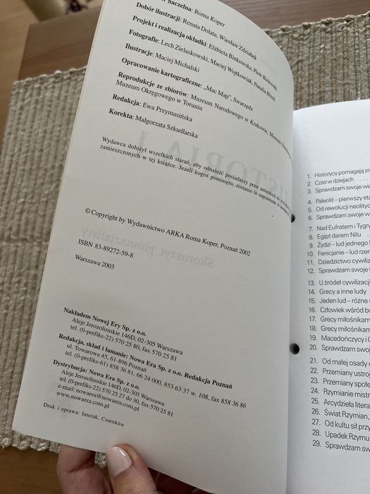 Wiesław Zdziabek, skoroszyt gimnazjalisty