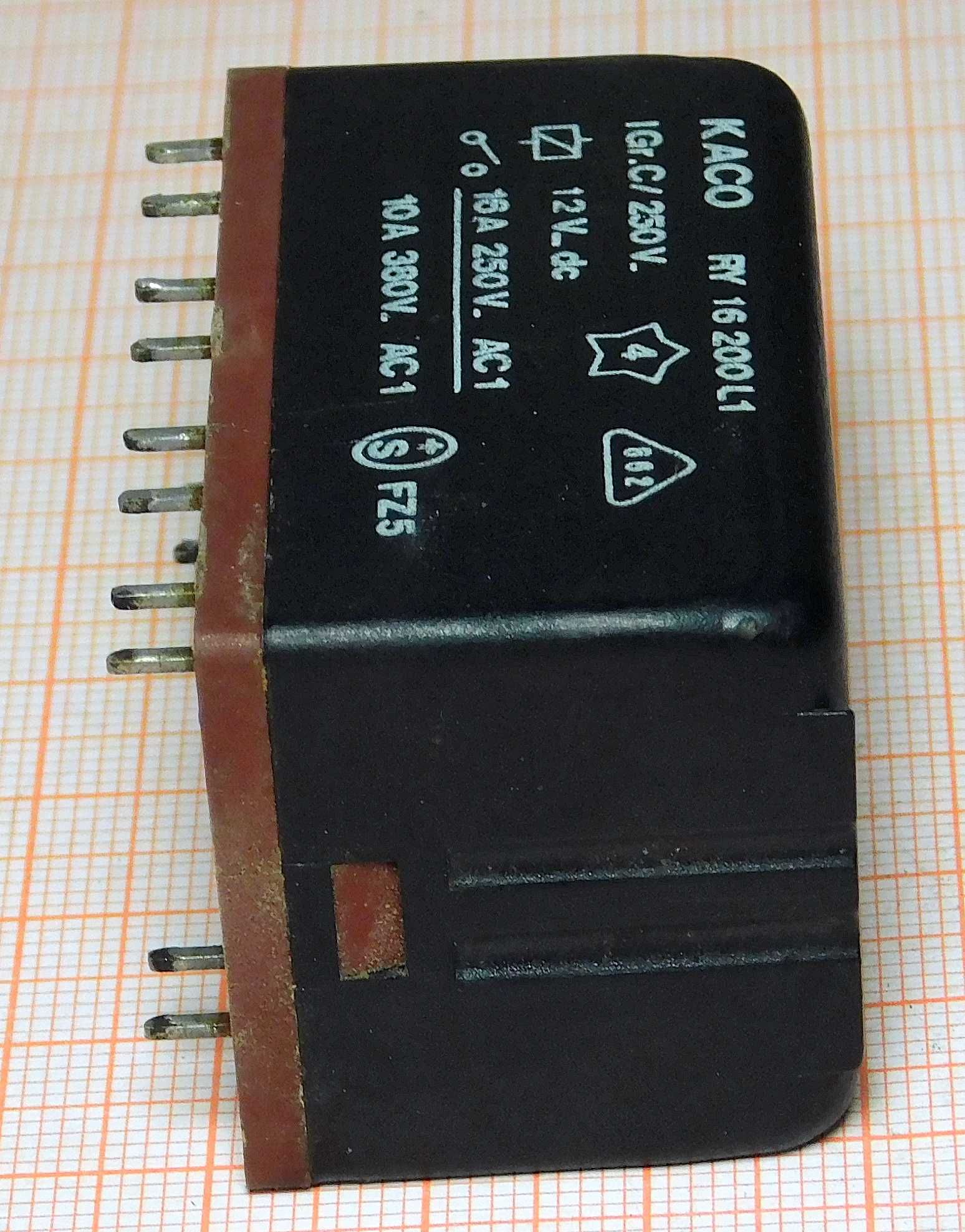 Przekaźnik 12V 16A RY 16 200L1 KACO [Rp]
