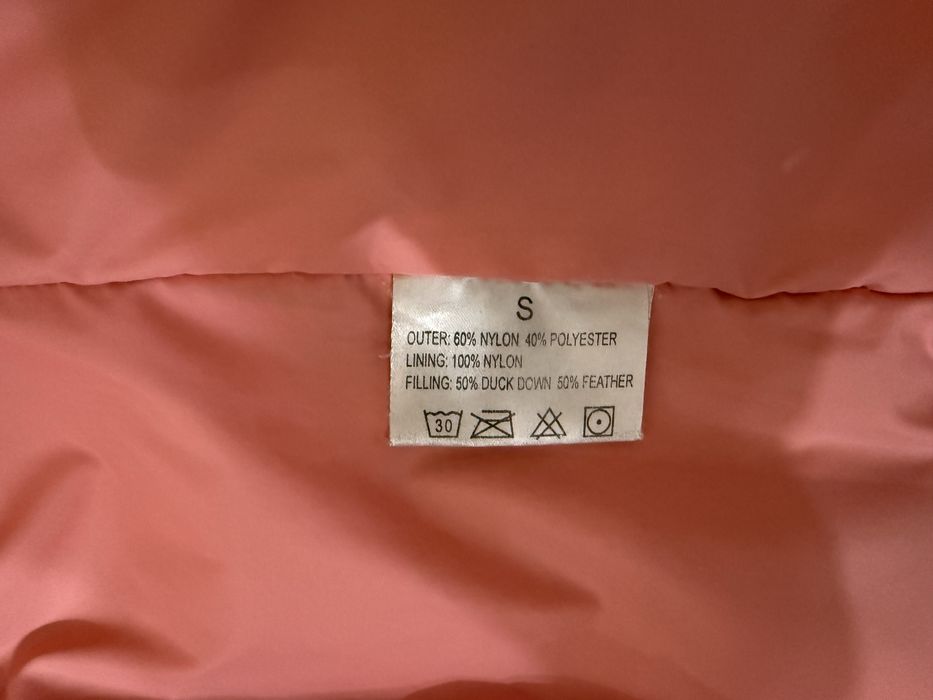 Осіння/Зимова куртка пір’яна жіноча розмір S