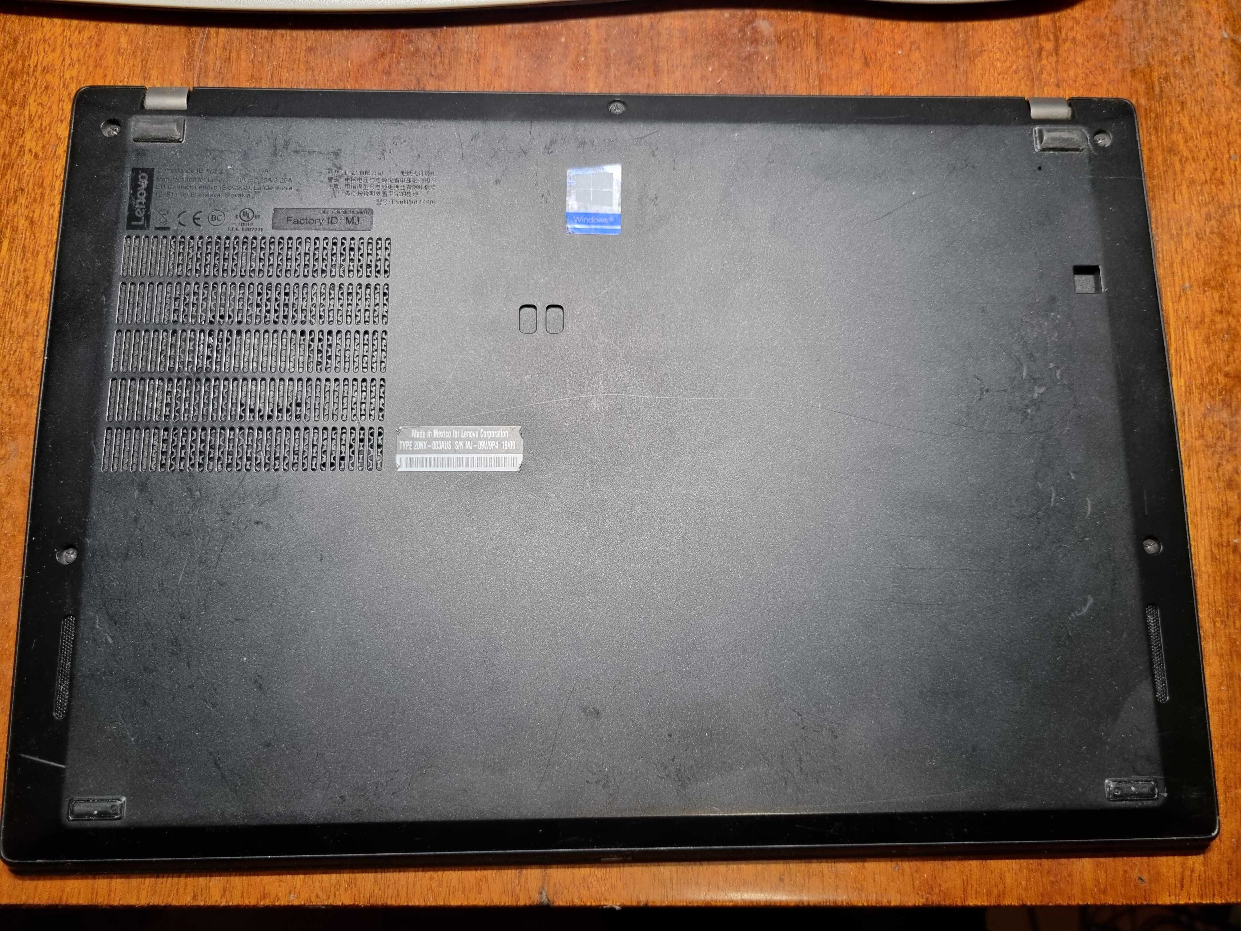 Ноутбук Lenovo ThinkPad T490s, i5-8365U, 8Gb/256Gb ssd
