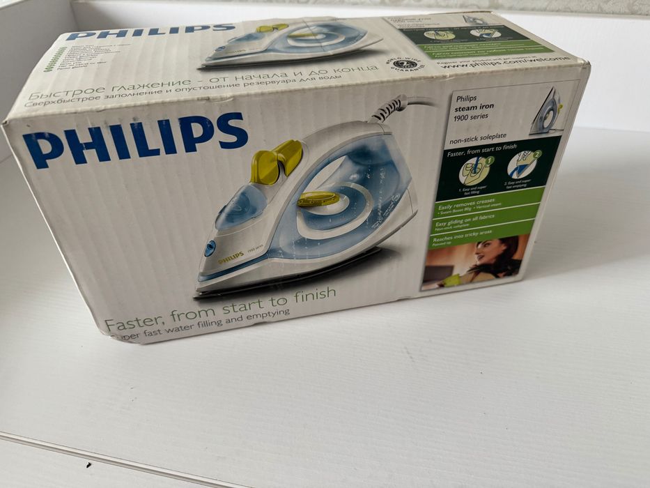 Утюг праска Philips працюючий