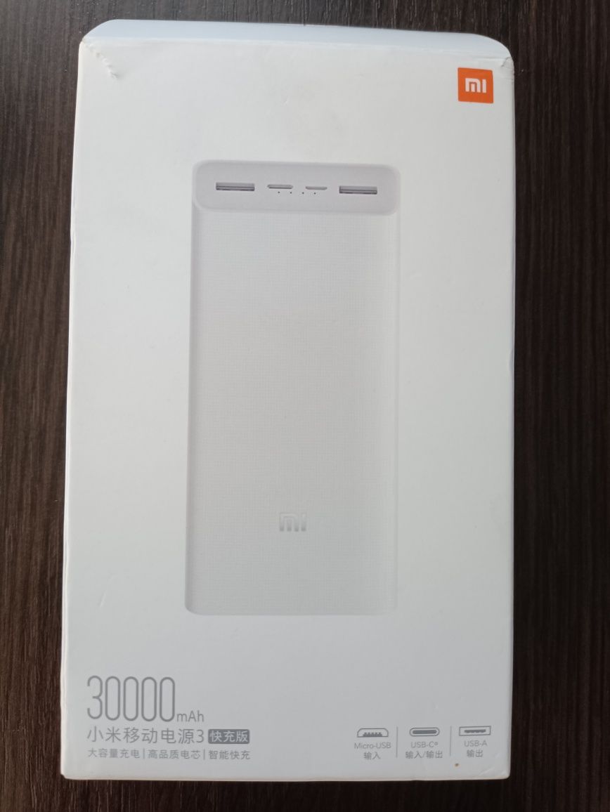 УМБ Xiaomi Mi Power Bank 3 30000 mAh USB-C 24W