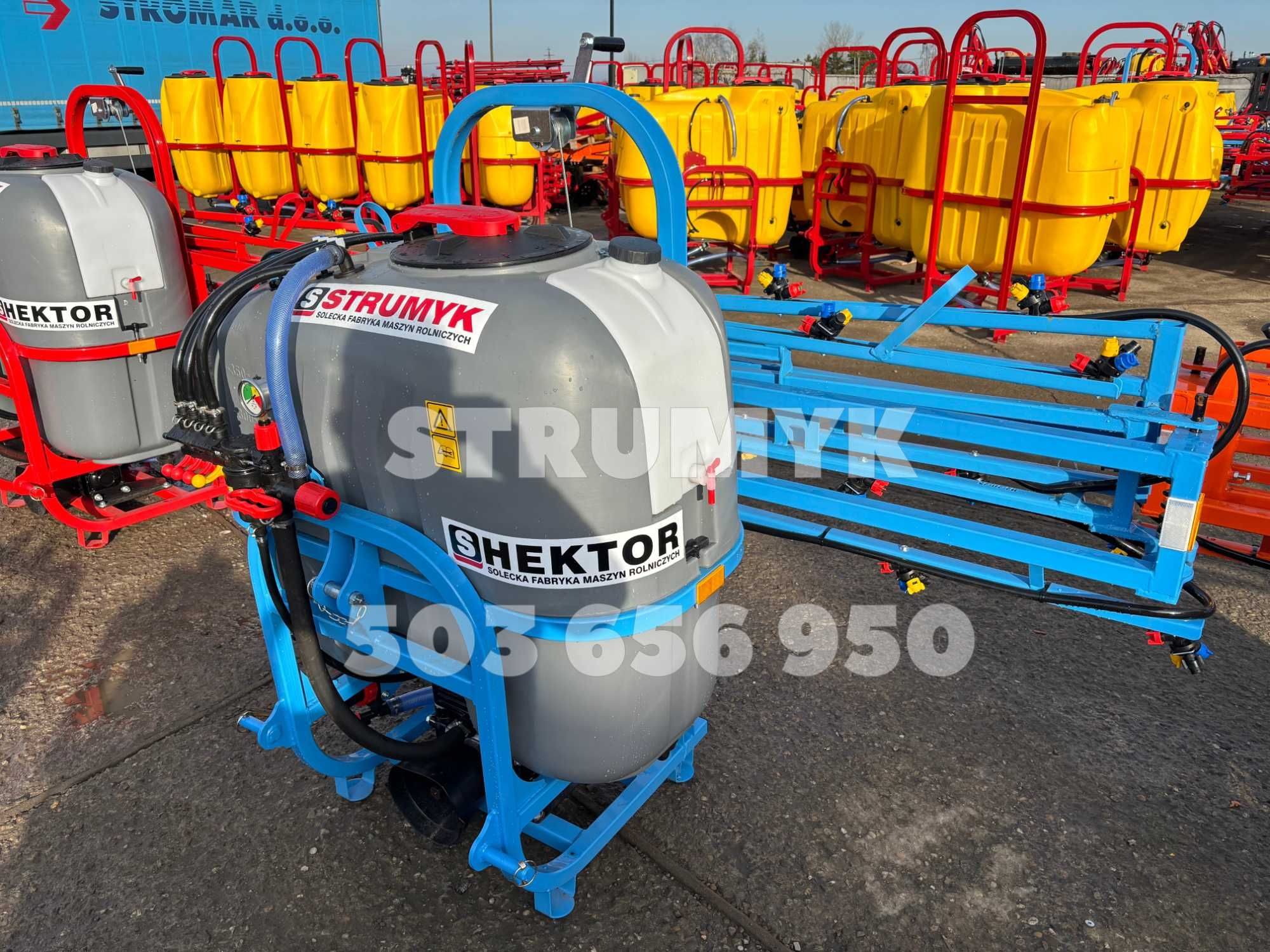 OPRYSKIWACZ polowy STRUMYK 300 / 400 / 600 / 800 / 1000 / 1200 HEKTOR