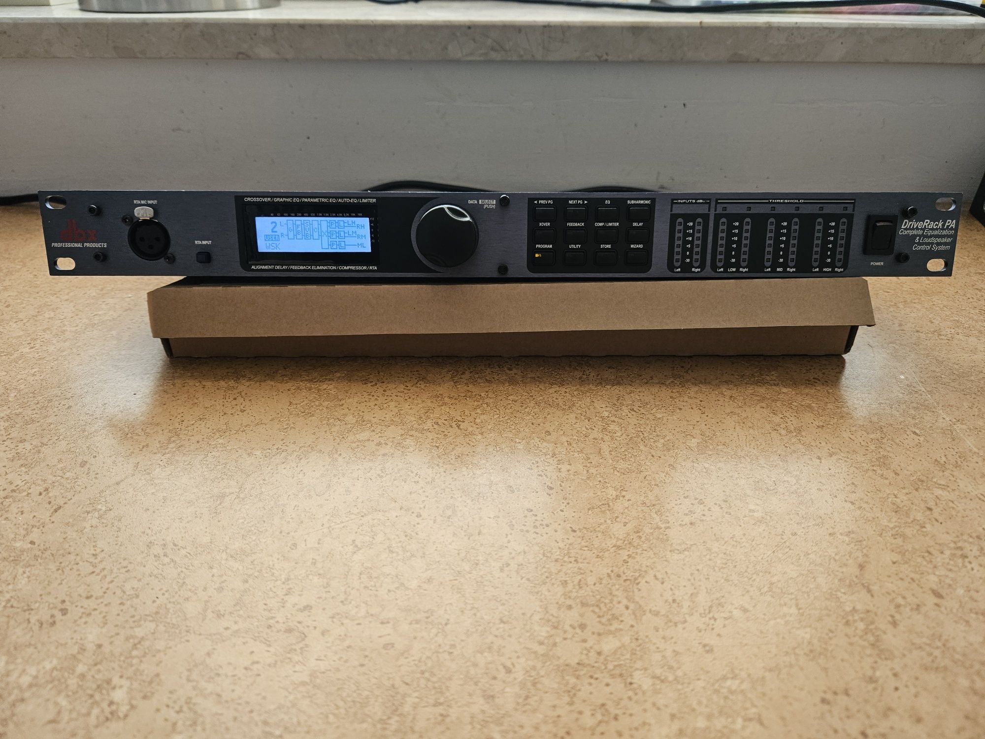 procesor głośnikowy DBX driverack PA