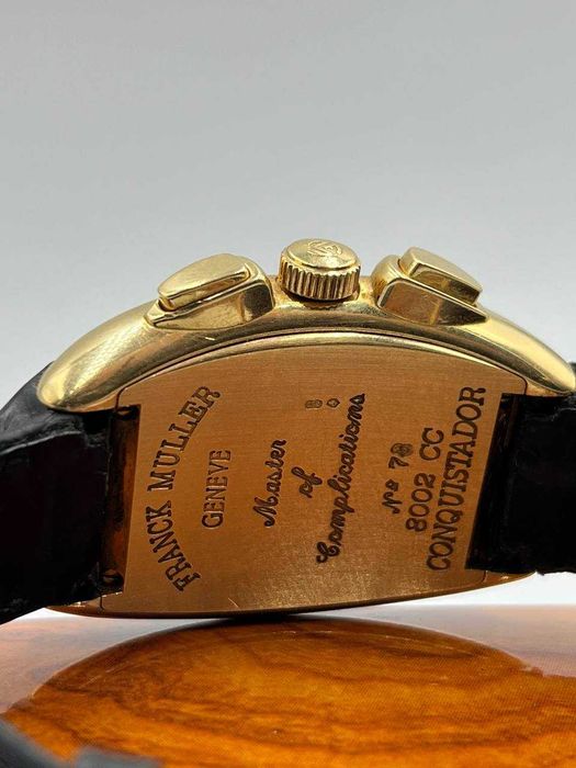 Zegarek Franck Muller Conquistador 18k ref: 8001CC