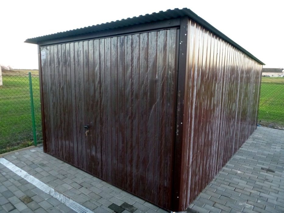 PRODUCENT! Garaż Blaszak na budowę Garaż Blaszany Garaże Blaszane