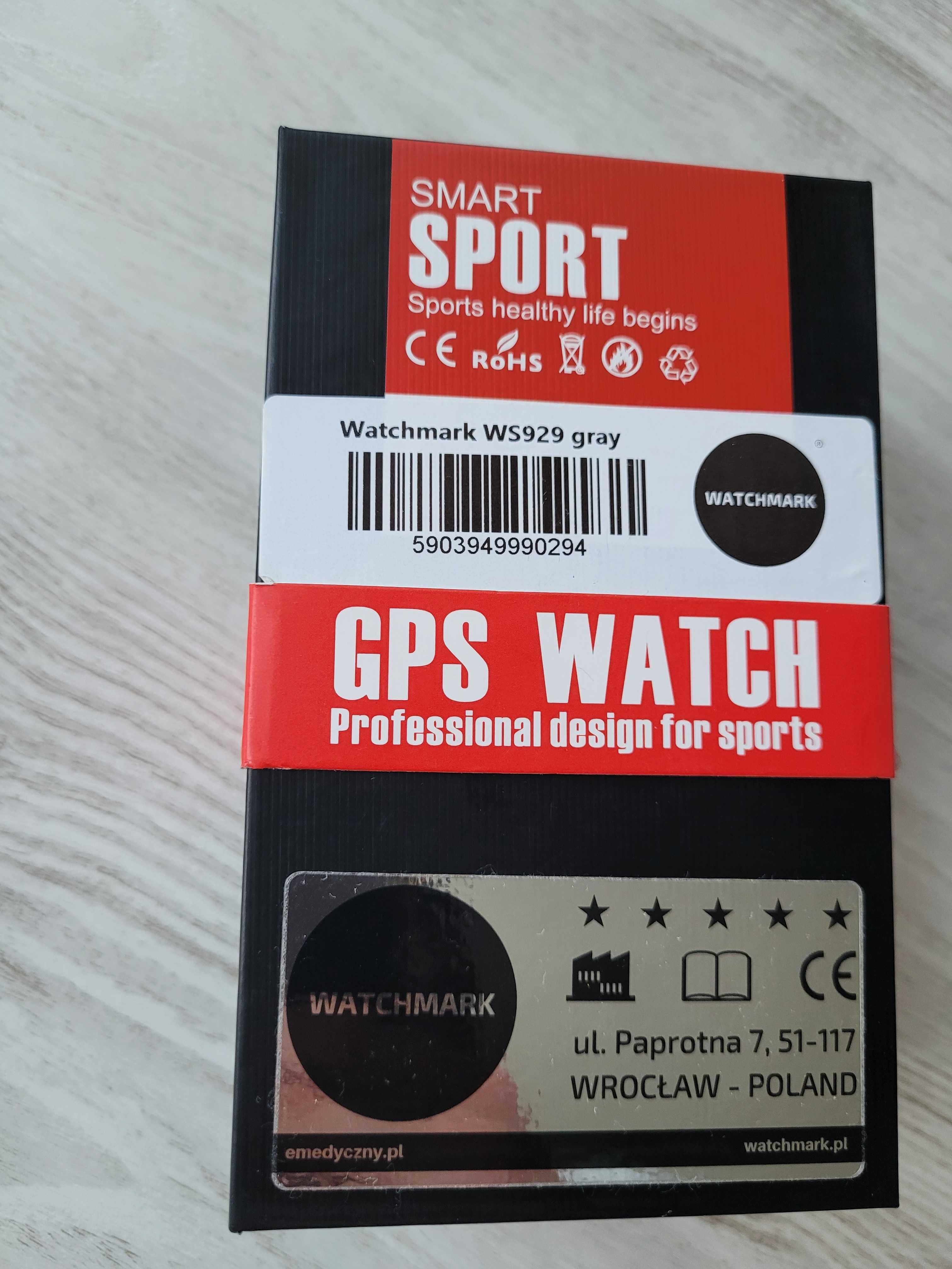 Smartwatch sportowy Watchmark GPS WS929