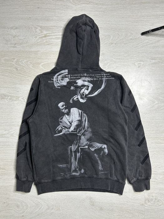 Худи Off-White Milano Angel Print | Кофта Of white | Свитшот Офф Вайт