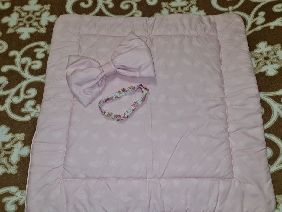 Конверт-одеяло двухсторонний для выписки, в коляску или кроватку