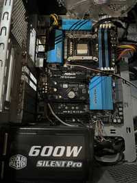 Intel 4770K + AsRock Z97 Extreme4 + 16GB + CoolerMaster 600W + HAF922