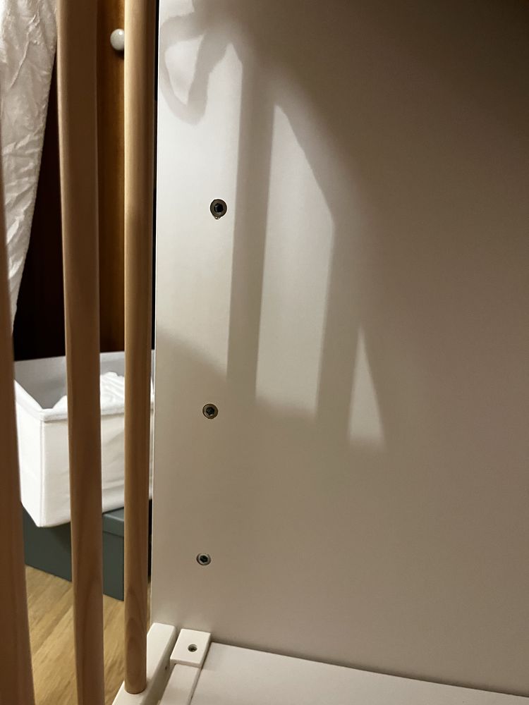Berço Zippy 3 em 1 + Kit Co-Sleep novo + Colchão ortopédico