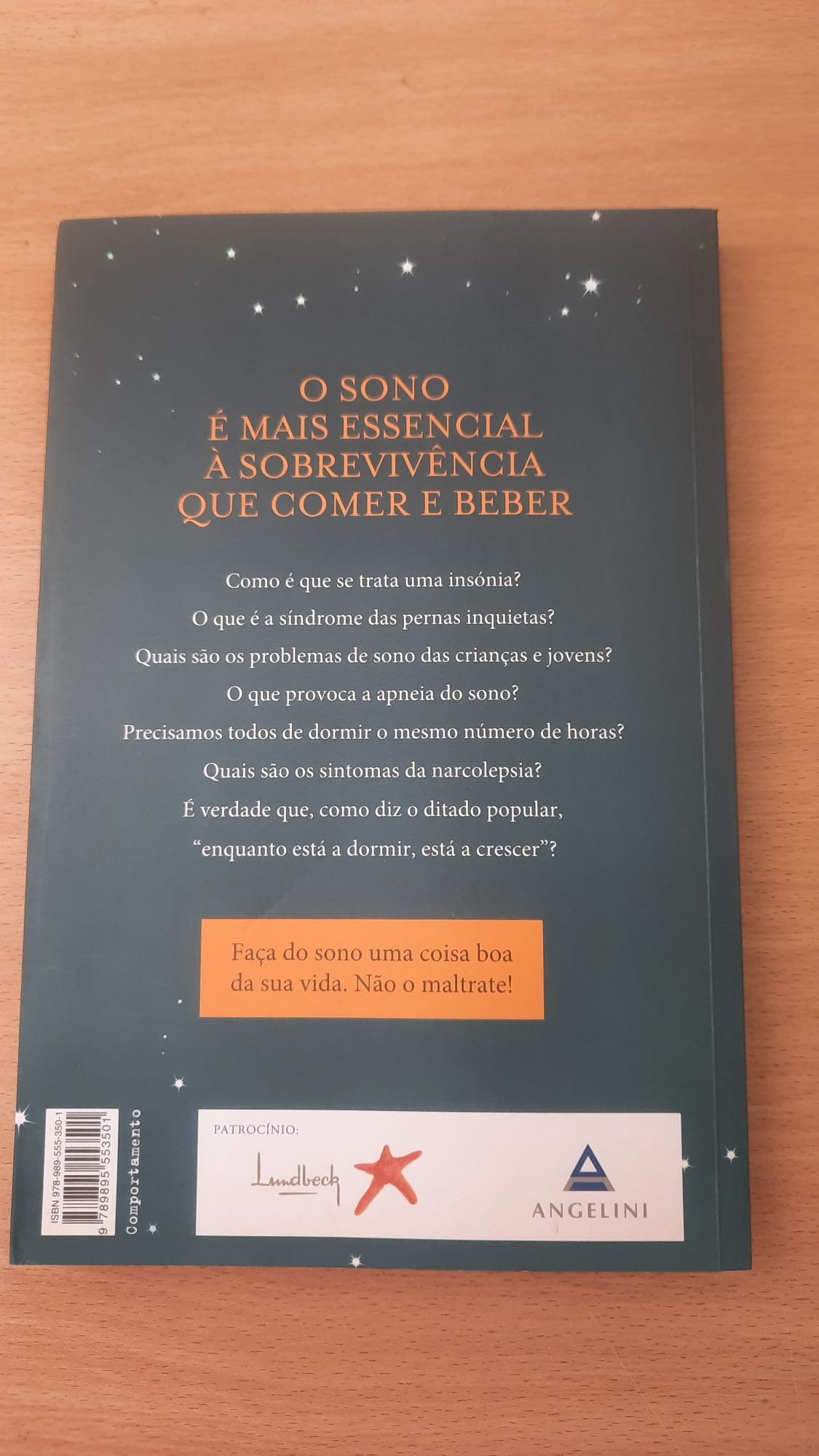 Livro "Bom Sono, Boa Vida" - NOVO