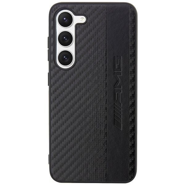 Etui Mercedes-AMG Carbon Stripe&Embossed do Samsung Galaxy S23+ S916