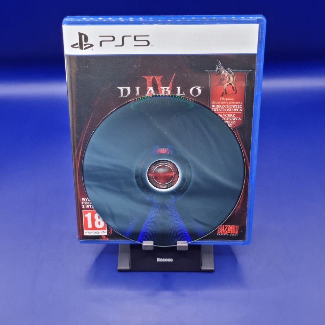 Diablo IV 4 PL okładka + kod na wierzchowca - gra na PS5
