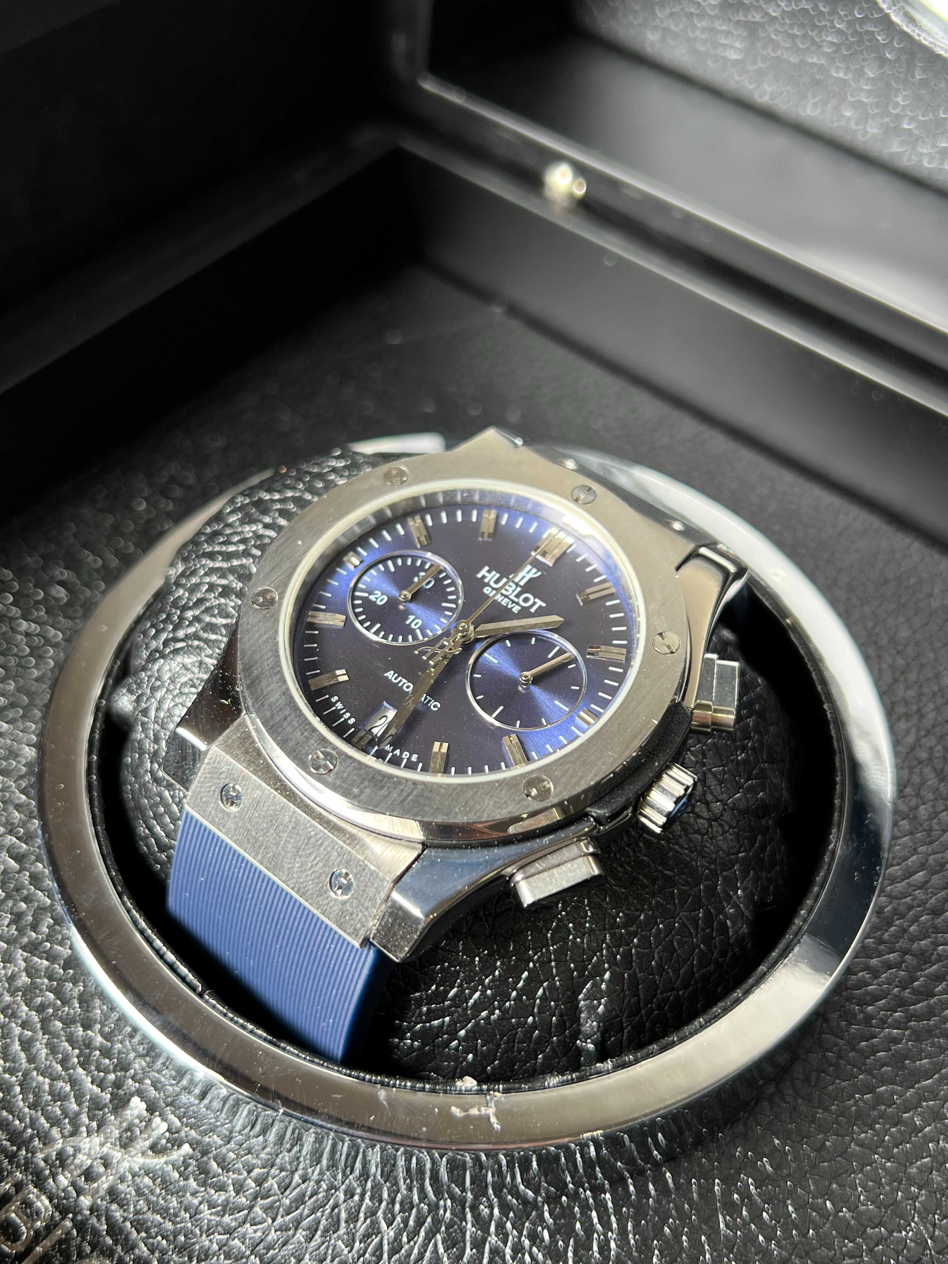 Часы Hublot Classic Fusion Chronograph Titanium Blue