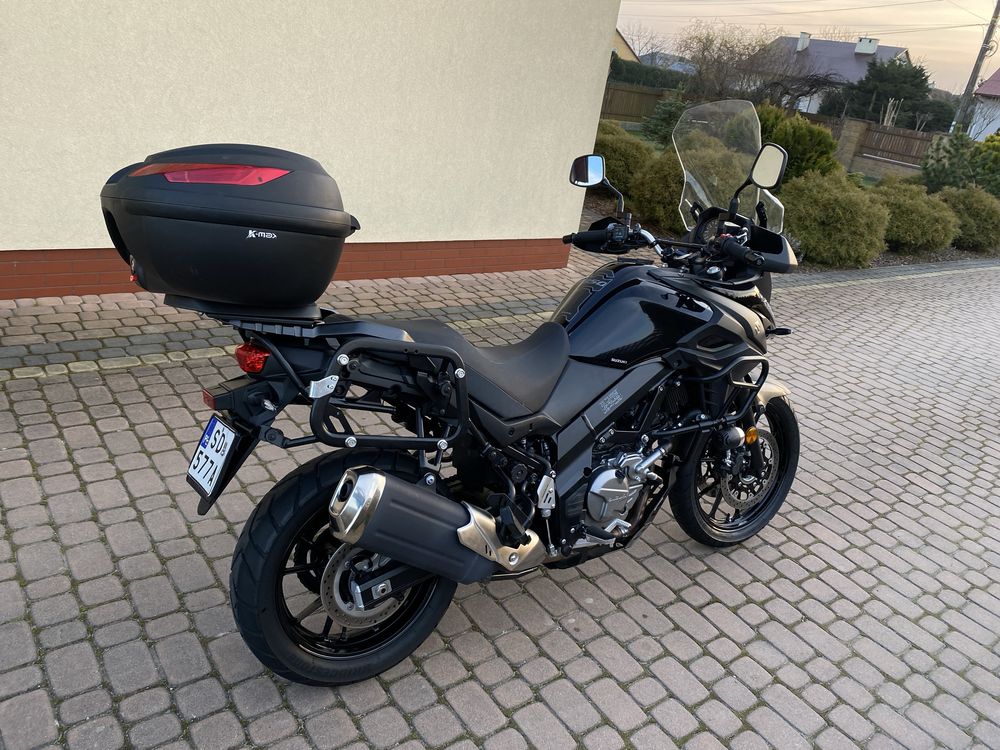 Suzuki dl 650 v-strom salon polska bezwypadkowy jak nowy