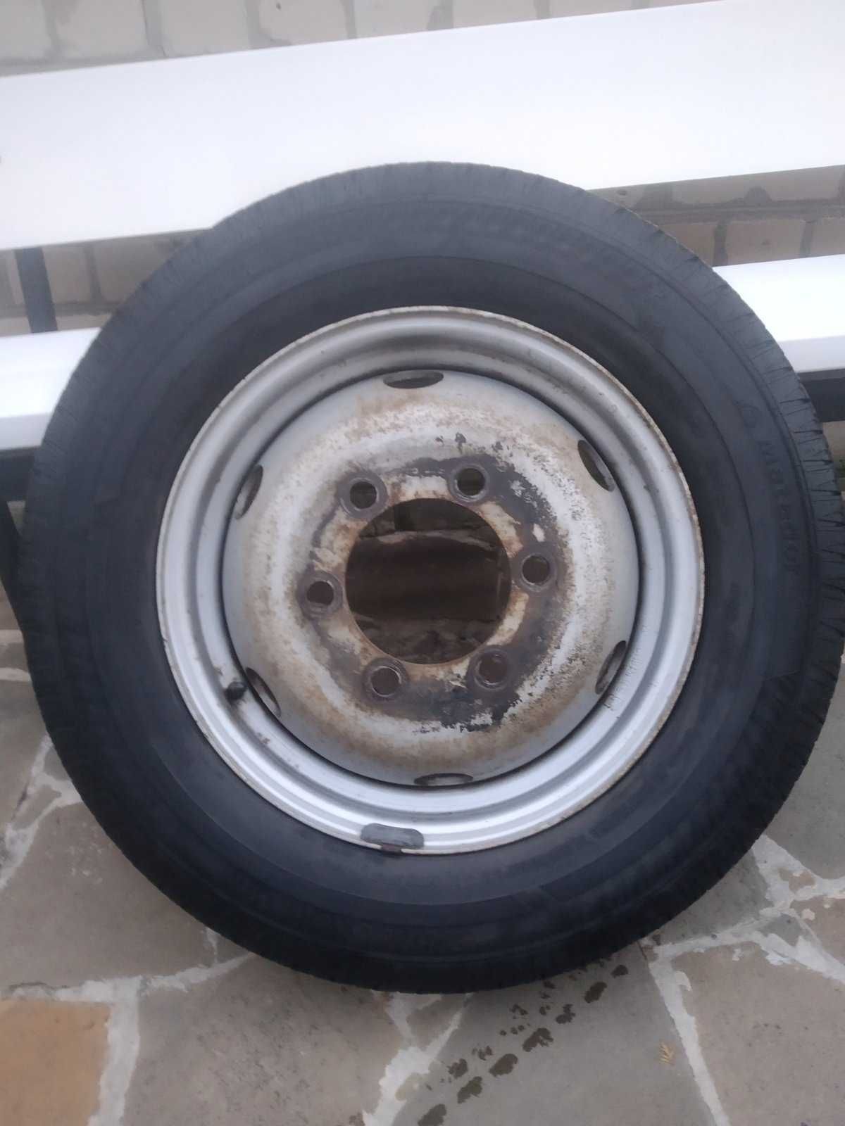 Резина Matador 195/75 R16 C зима б/у комплект на дисках Газель 6шт