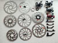 Ротори вело AVID Shimano 140/160 /180/мм каліпери адаптери від 100 грн