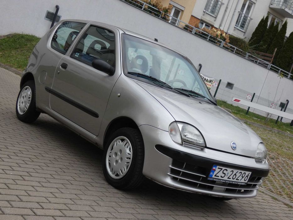 Fiat Seicento 1.1 Wspomaganie Salon Polska Długie Opłaty Tylko 98 tys.
