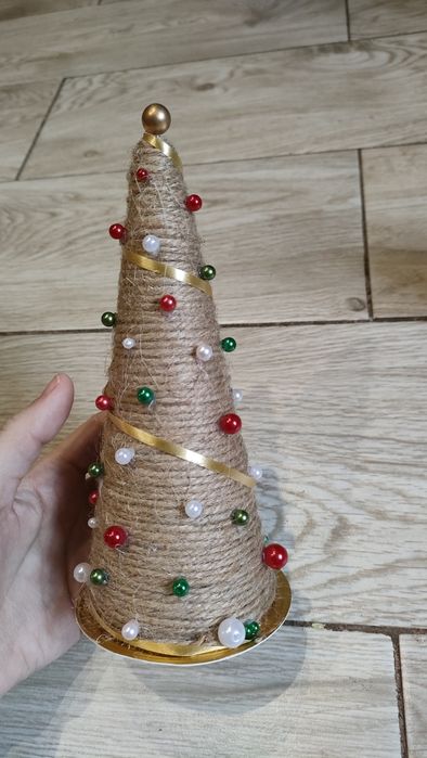 Choinki ręcznie robione 2 szt.