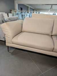 Sofa skórzana włoska Calia Italia Paride 208x54x77 Likwidacja Działu