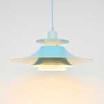 Niebieska lampa Vintage, Dania lata 70'te