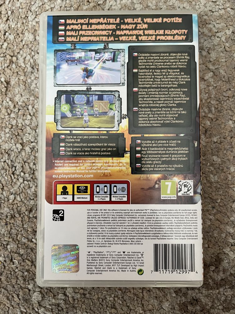 Gra psp Ratchet Clank