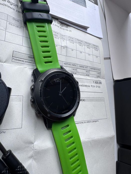 Sprzedam Garmin Fenix 3 pełny zestaw od nowości