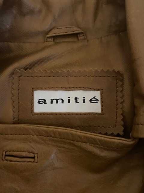 Casaco de couro original Amitie