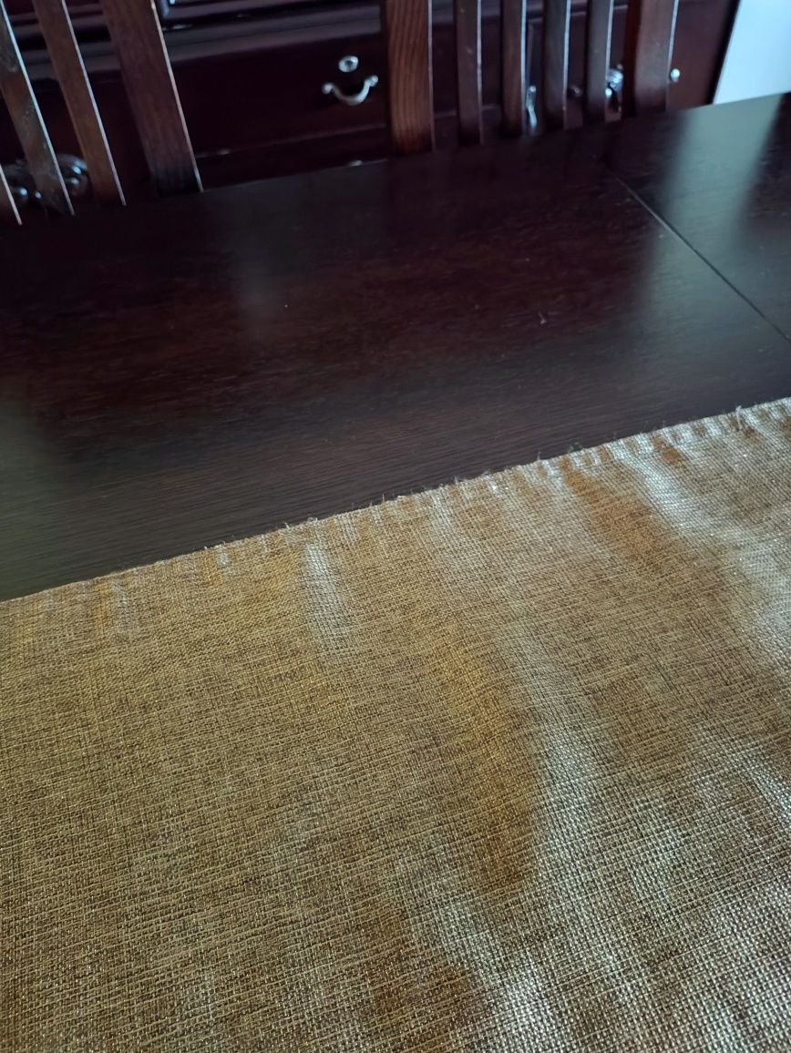 Stół drewniany rozsuwany 2m/3m 12 krzeseł tapicerowanych dąb wenge