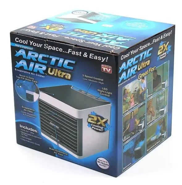 Мини кондиционер ARCTIC AIR Ultra G2 портативный мобильный охладитель