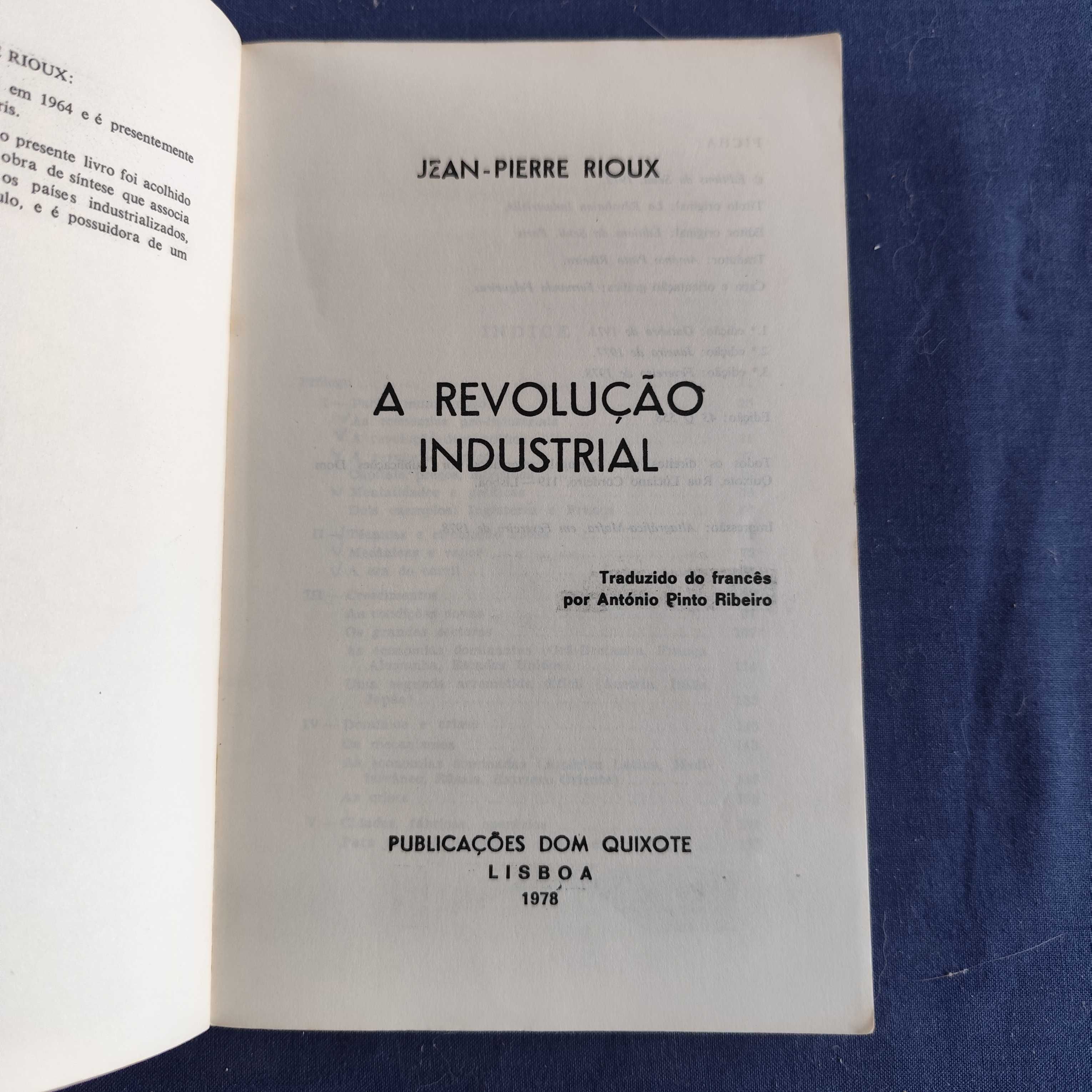 Jean-Pierre Rioux - A Revolução Industrial