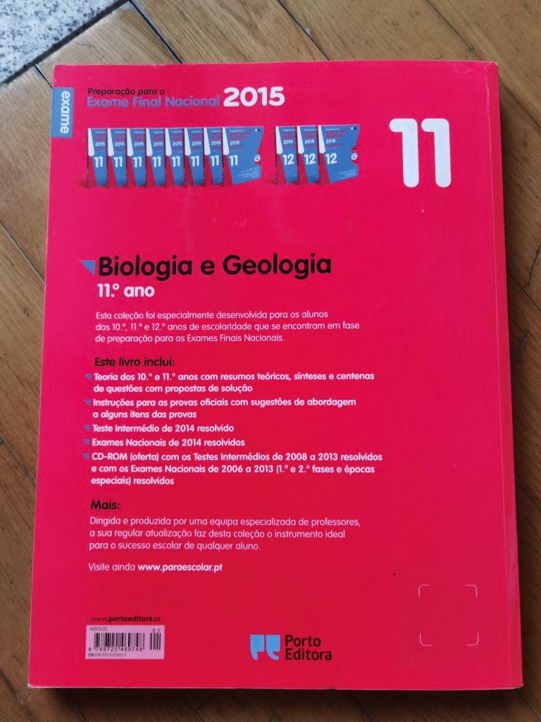 Preparação para o Exame Final Nacional 2015 Biologia e Geologia