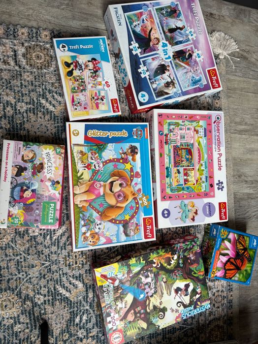 Детские пазлы Trefi dodo educa 3d Скай Эльза Микки Эльфы бабочки