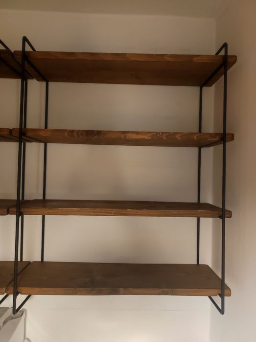 Regał półki wiszące loft