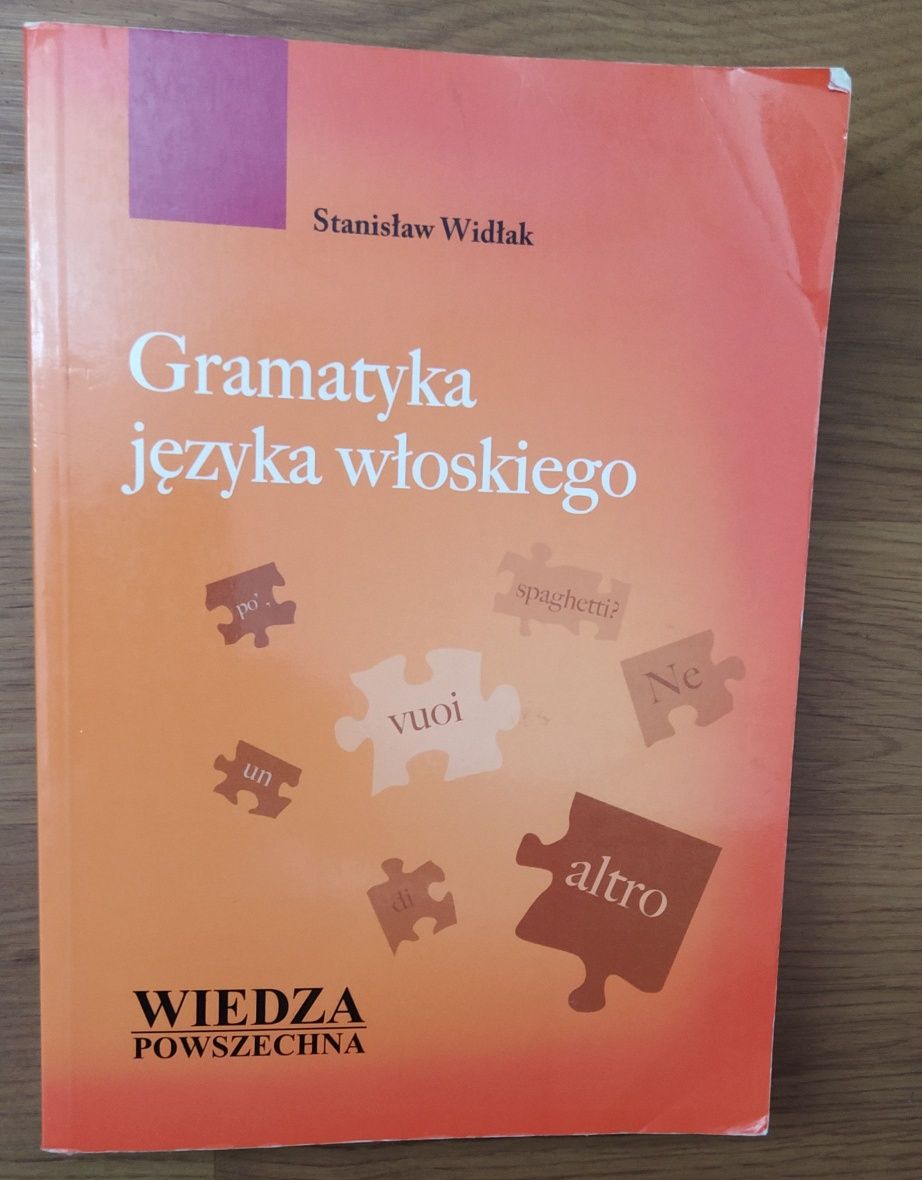 Gramatyka Języka Włoskiego Stanisław Widłak Wyd. Wiedza Powszechna