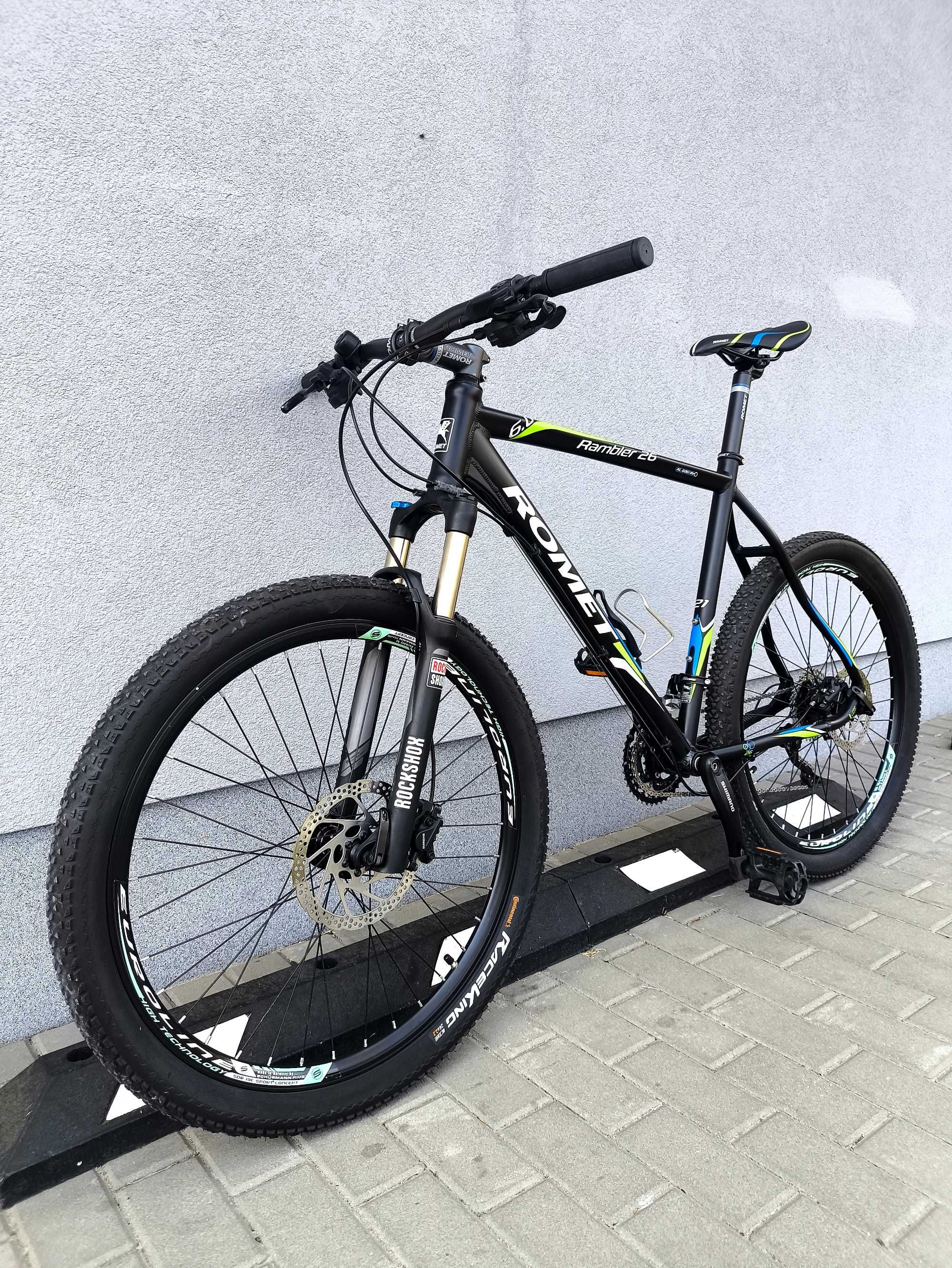 Romet Rambler 6.0 Rock Shox XC Shimano DEORE Hydraulika + Dokumenty