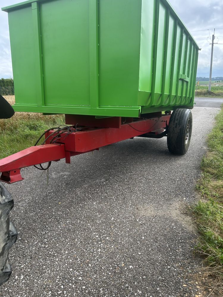Przyczepa kontener wywrotka