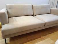 Sofa beżowa szerokość 184cm