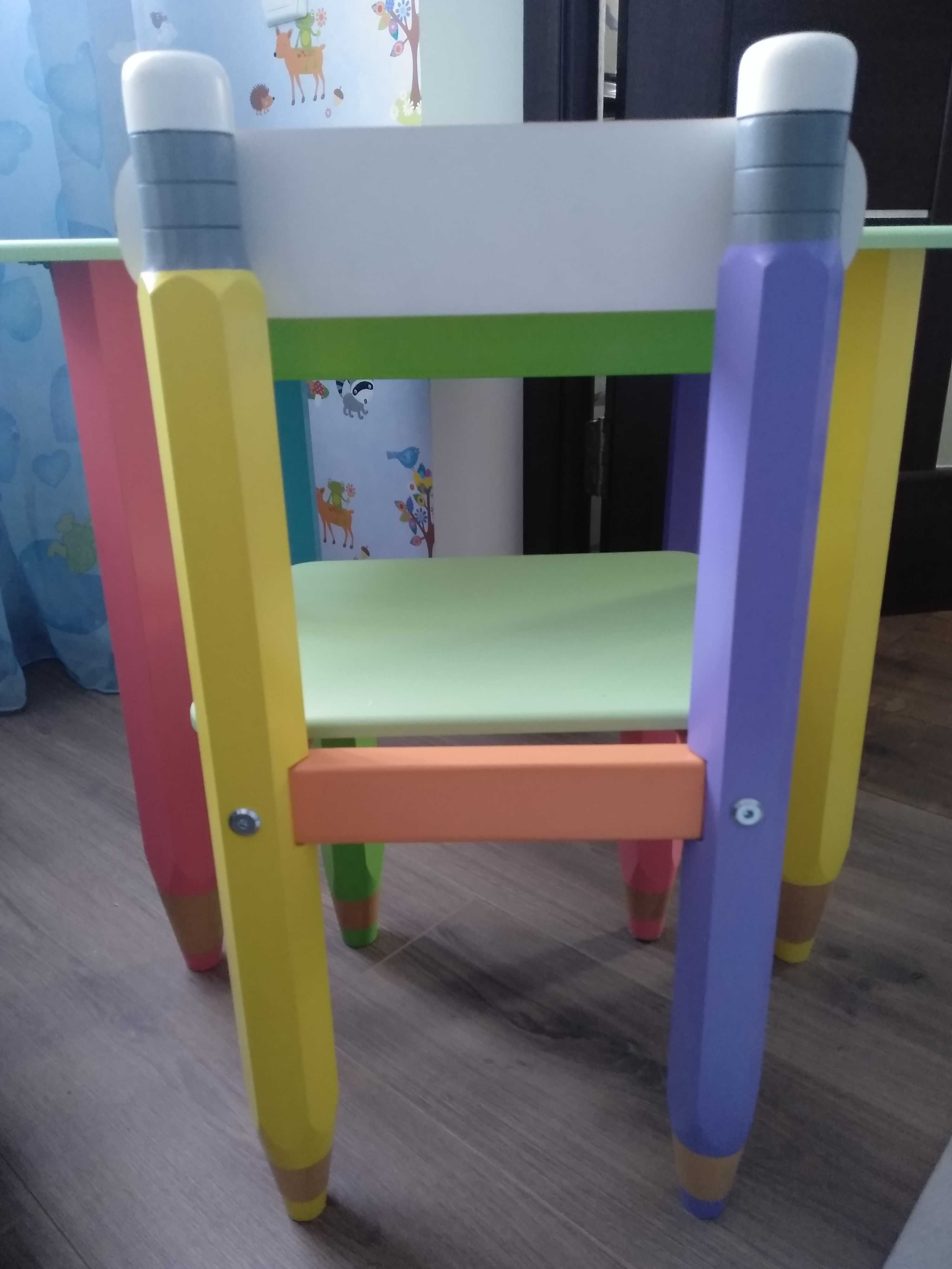 Набор детской мебели "Карандашики", дитячий стіл, стілець.