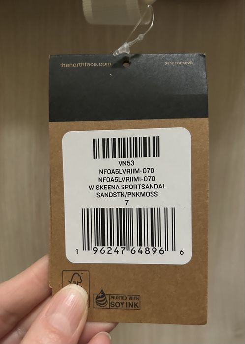 Жіночі сандалі The North Face NF0A5LVRIIM1