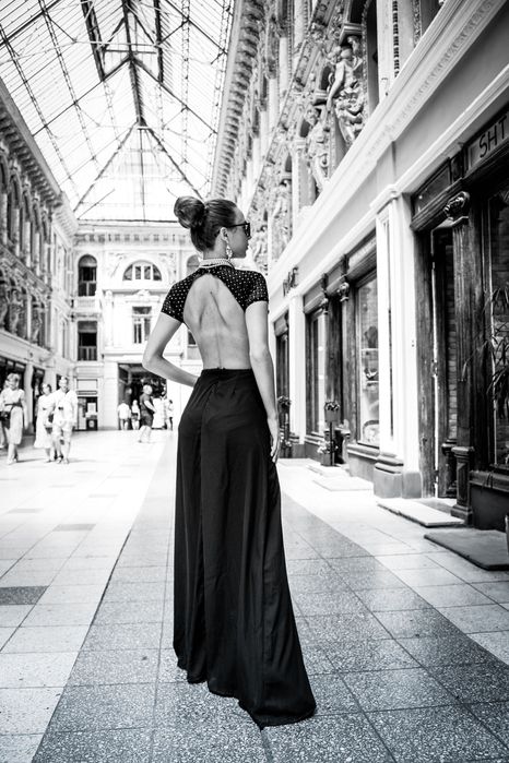 платье (вечернее )короткое