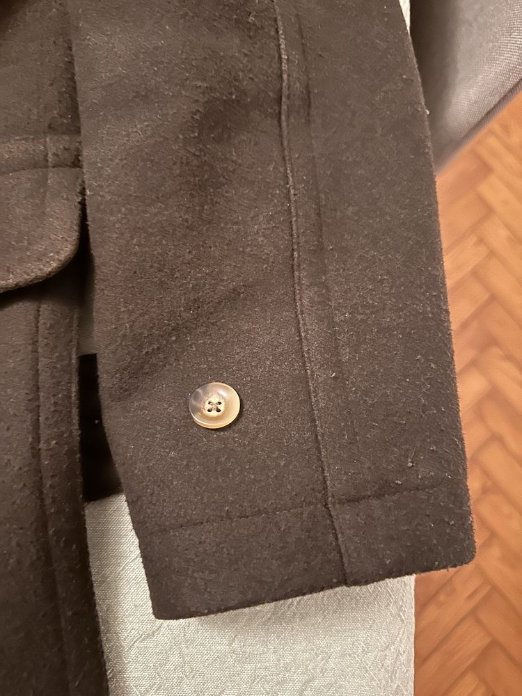 Casaco duffle coat Mango Man Smart (M/L) com capuz