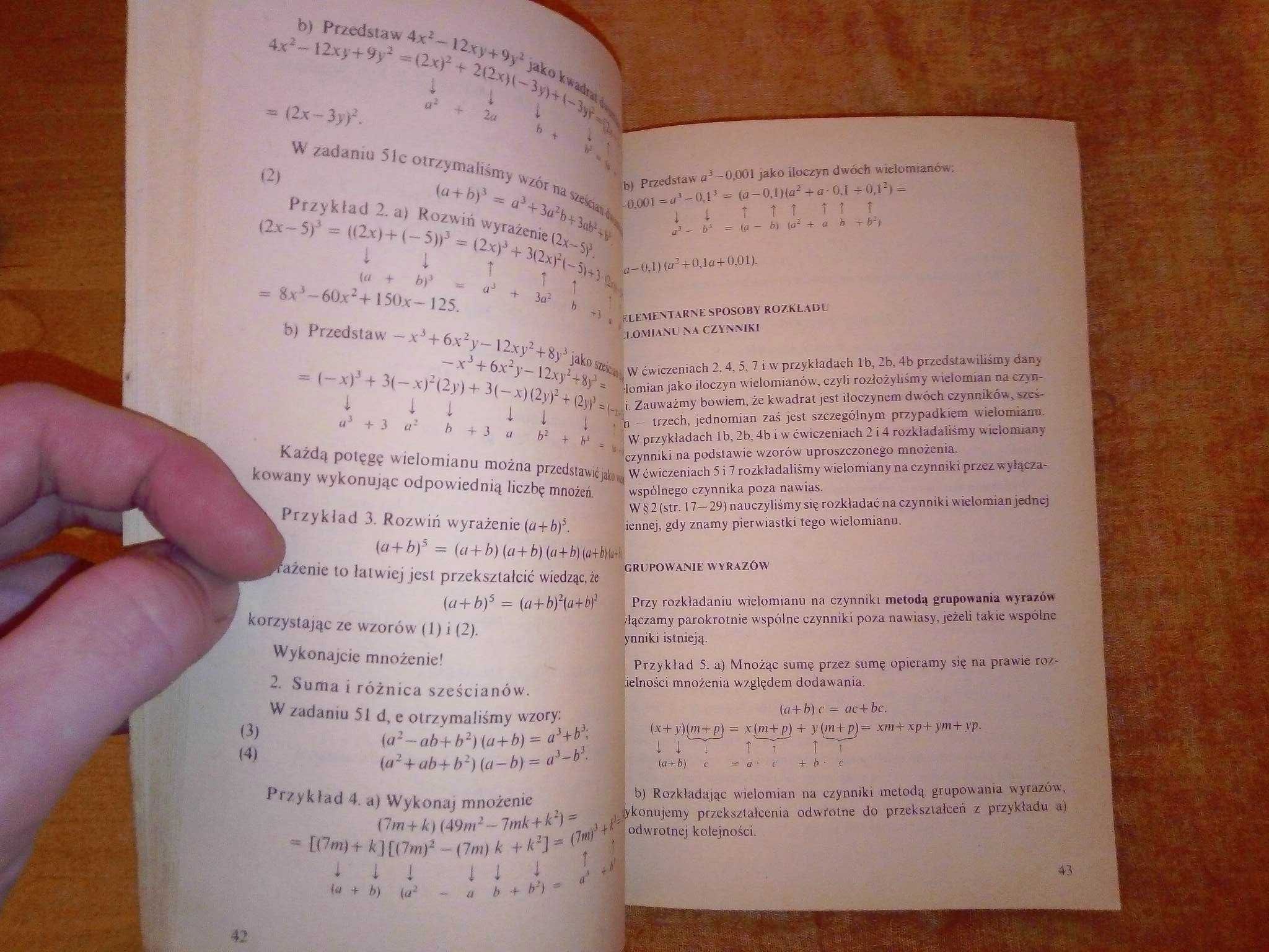 Algebra II liceum technikum - Aniela Ehrenfeucht, Olga Stande (1968)