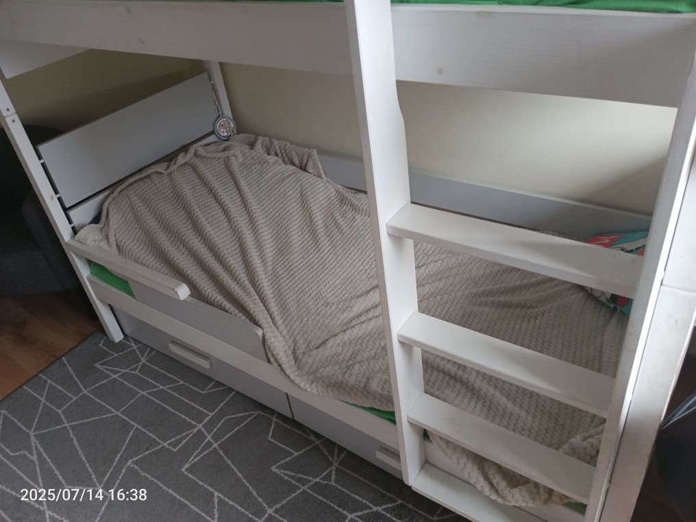Łóżko dziecięce 180x80 z materacem