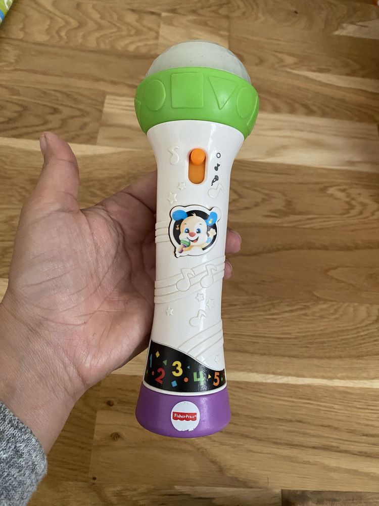 Mikrofon Szczeniaczka Fisher Price j. polski