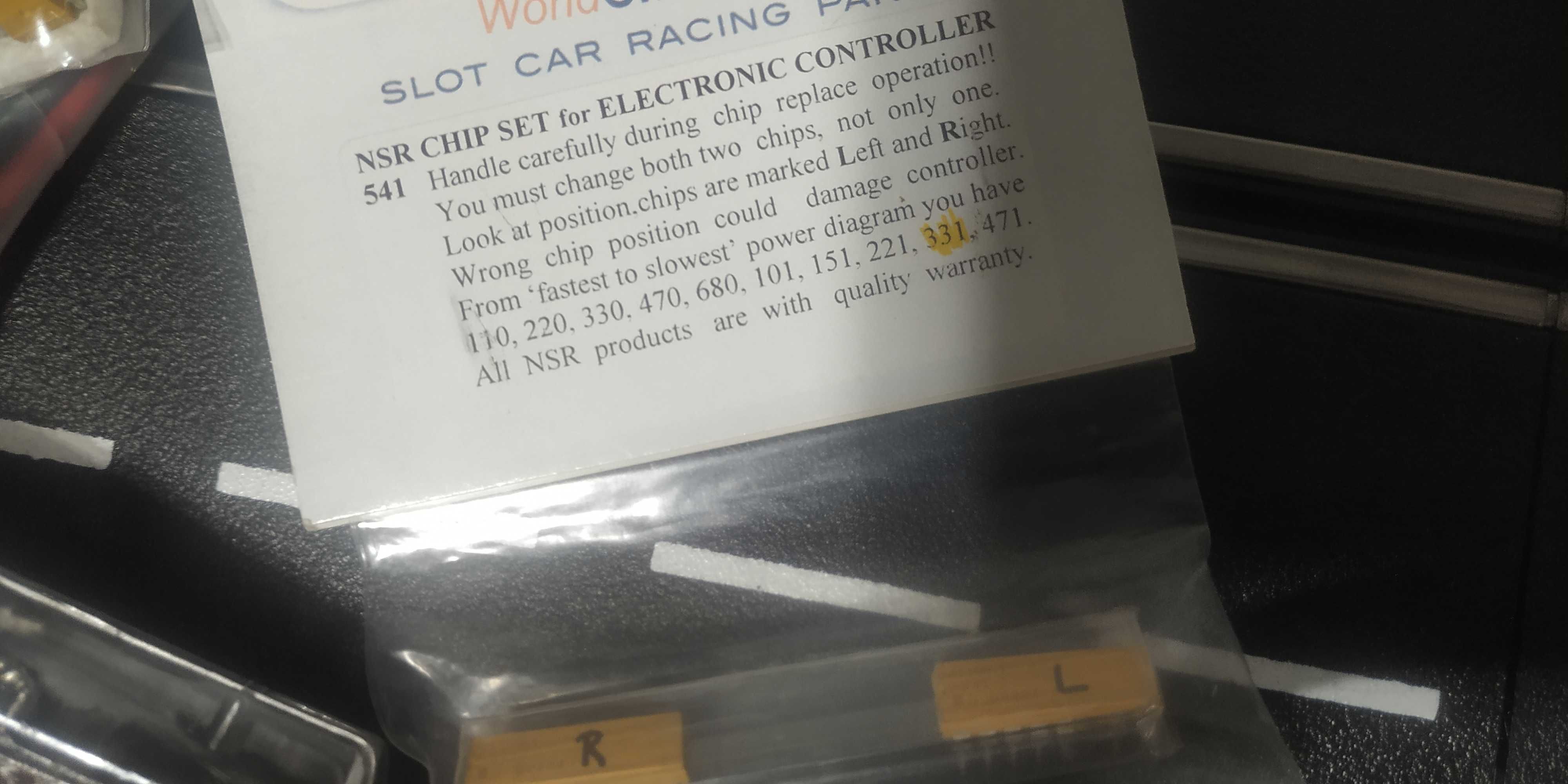 Punho controlador Slot NSR