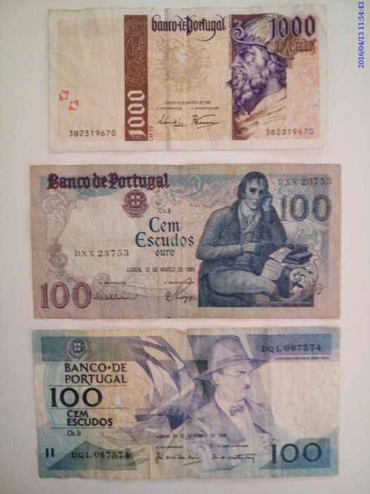 Notas de colecção