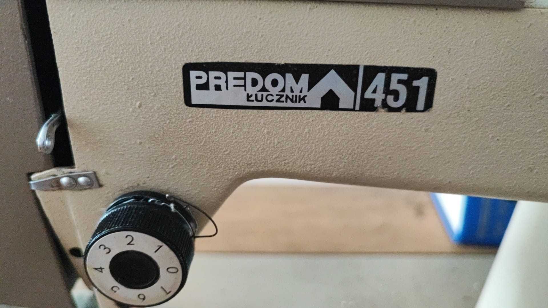 Maszyna do szycia Łucznik Predom 451 - maszyna z mechanizmem i stołem